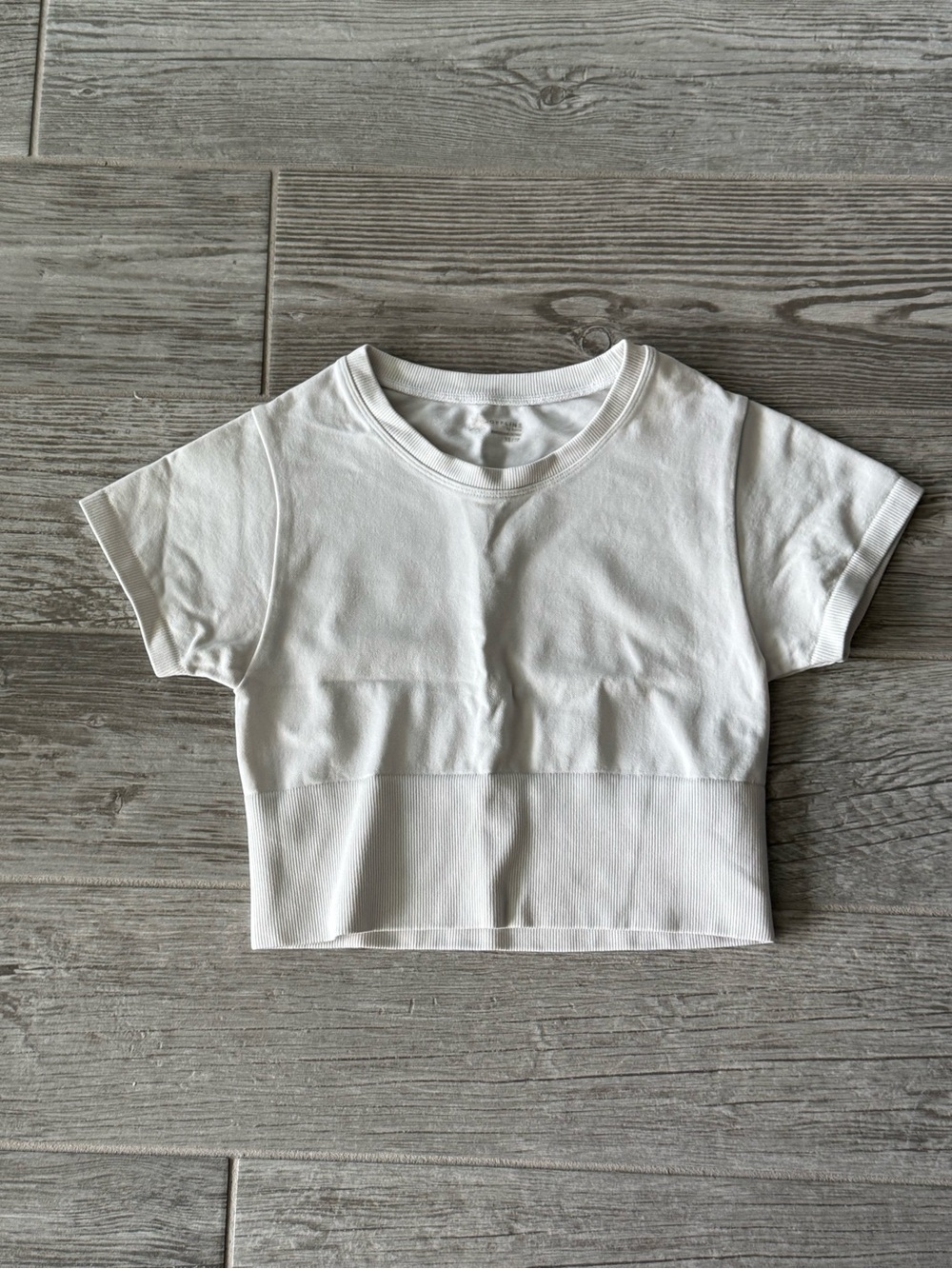 Women’s white offline aerie crop top - size xs